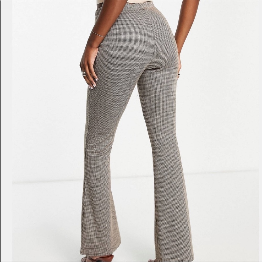 ASOS checkered flare pants - Picture 3 of 4